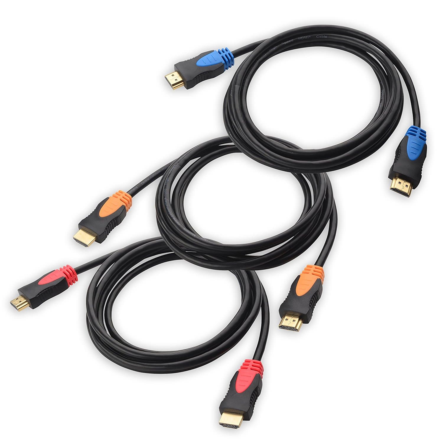 Double Color Gold Plated High Speed HDMI Cable